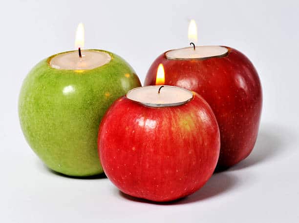 Apple Theme Candles