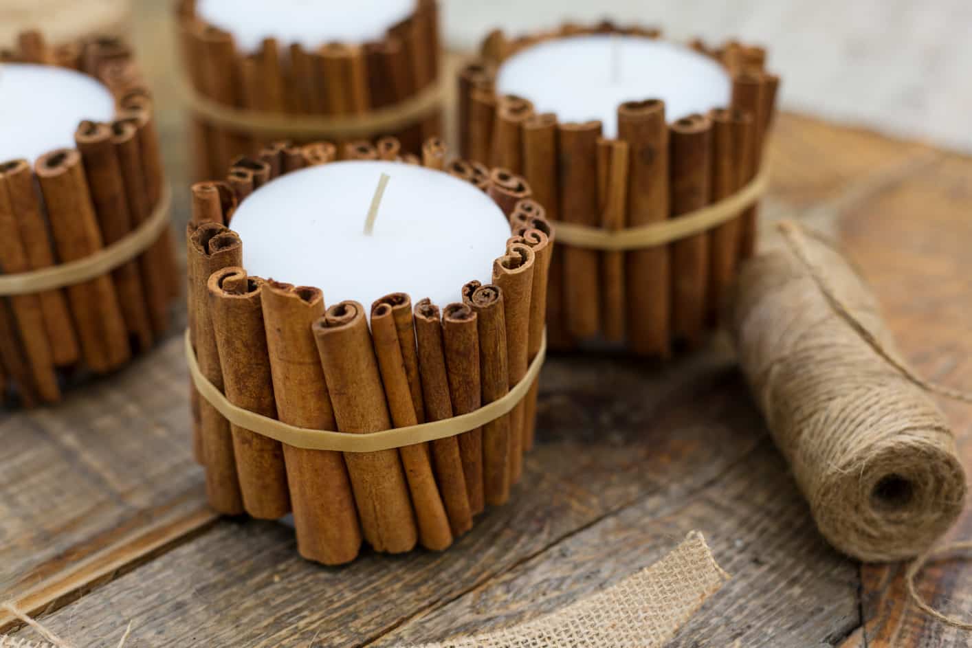 Cinnamon Stick Candles