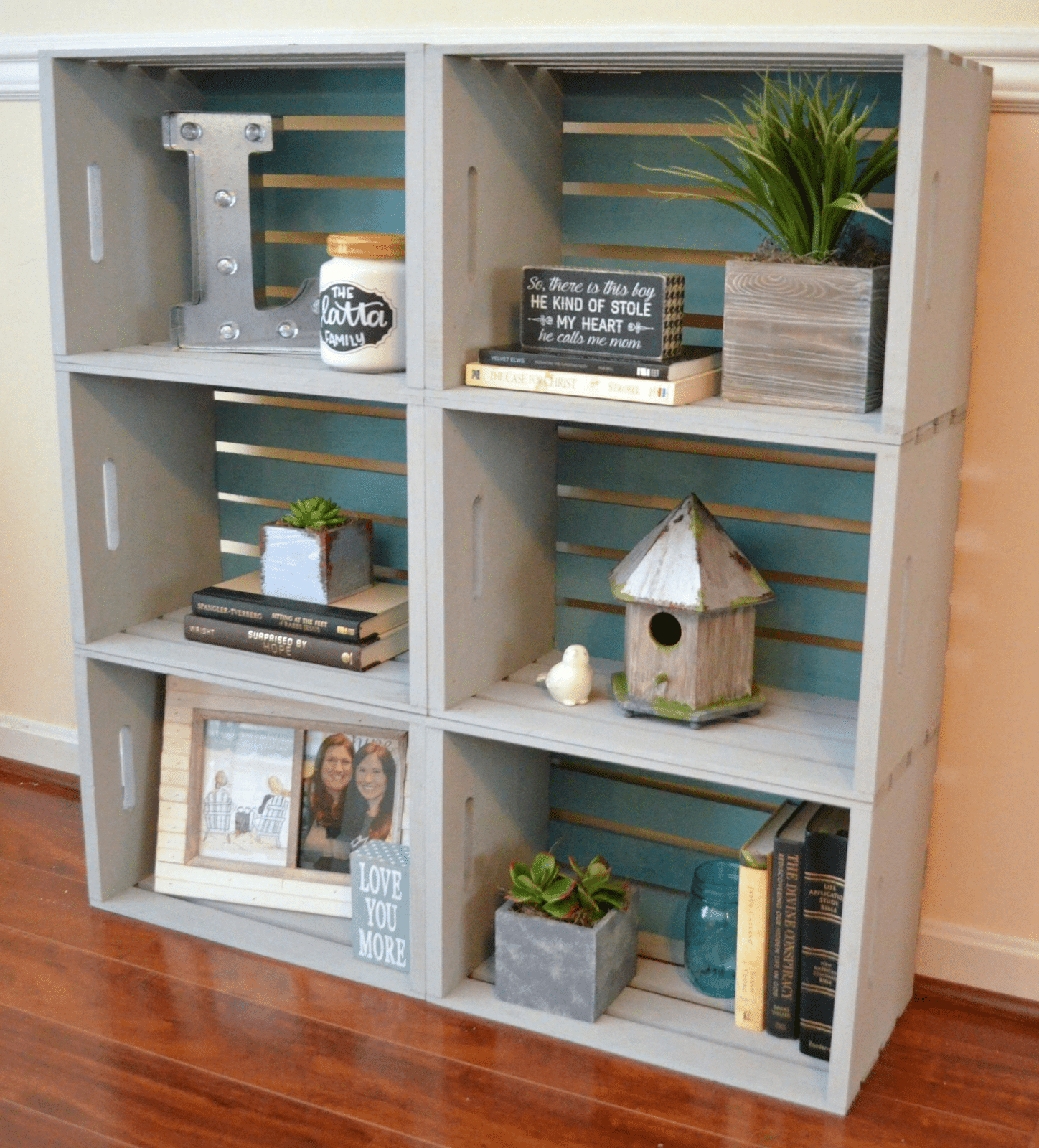 Crate Bookshelf