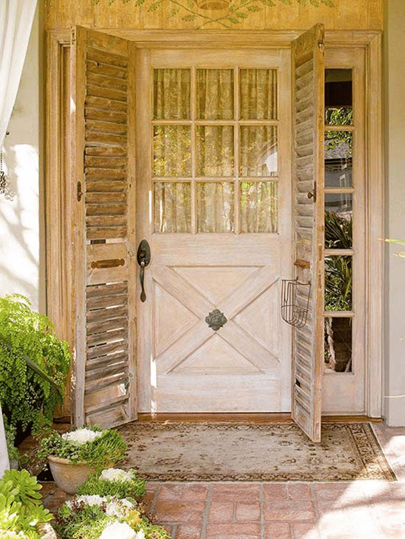 Double-Door Front Door