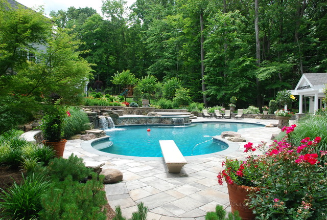 Eclectic Backyard Pools