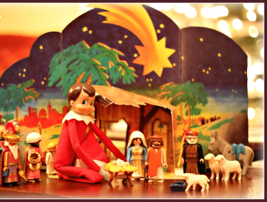 Elf And Jesus Birth