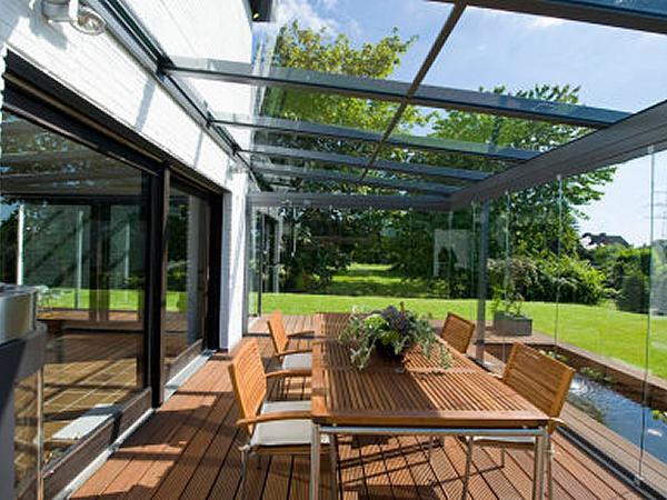 Glass-Covered Patio Ideas