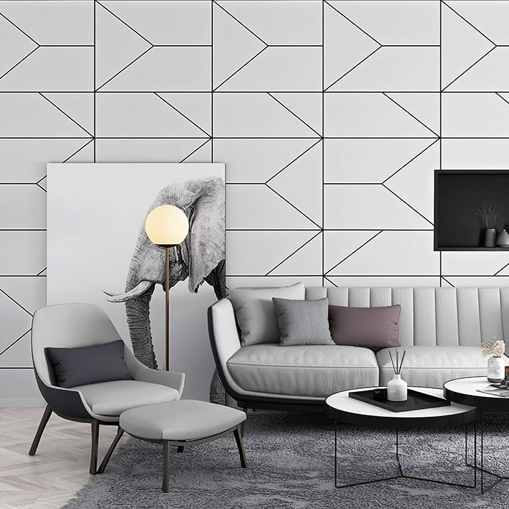 Grey Geometric Designs