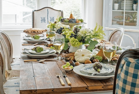 Harvest-Inspired Centerpiece