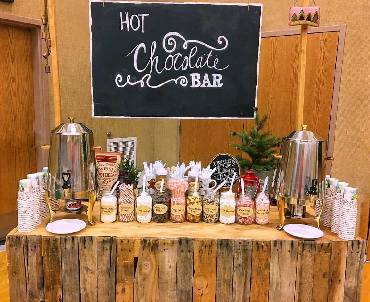 Hot Cocoa Bar