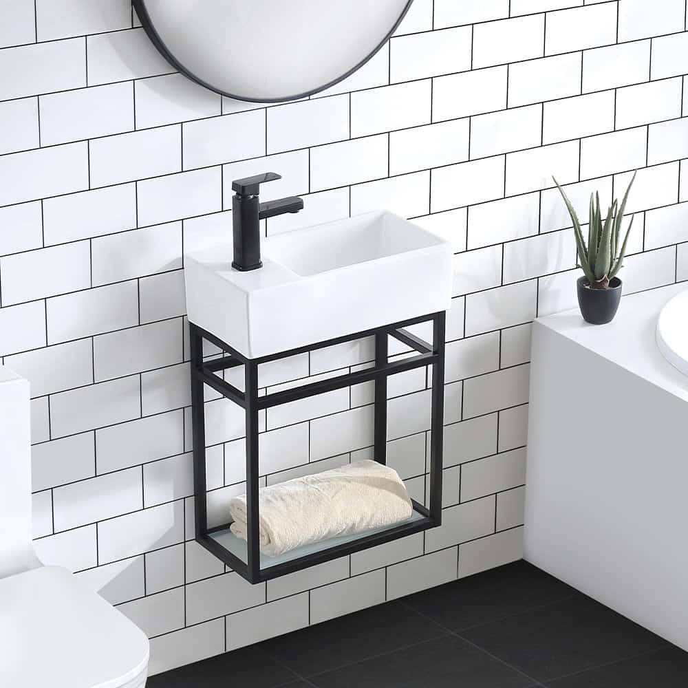 Metal Frame Vanity