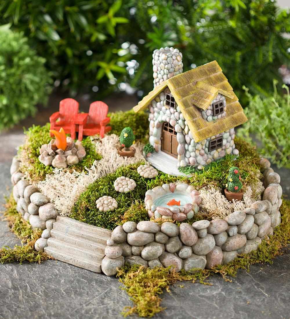 Buy Fairy Garden Miniatures Beach Accessories, Fishing Pole, Sign