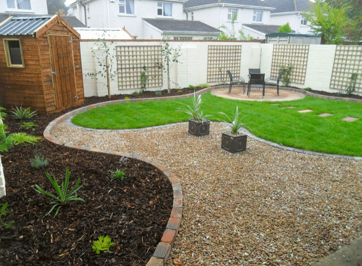 Mulch and Gravel Mix