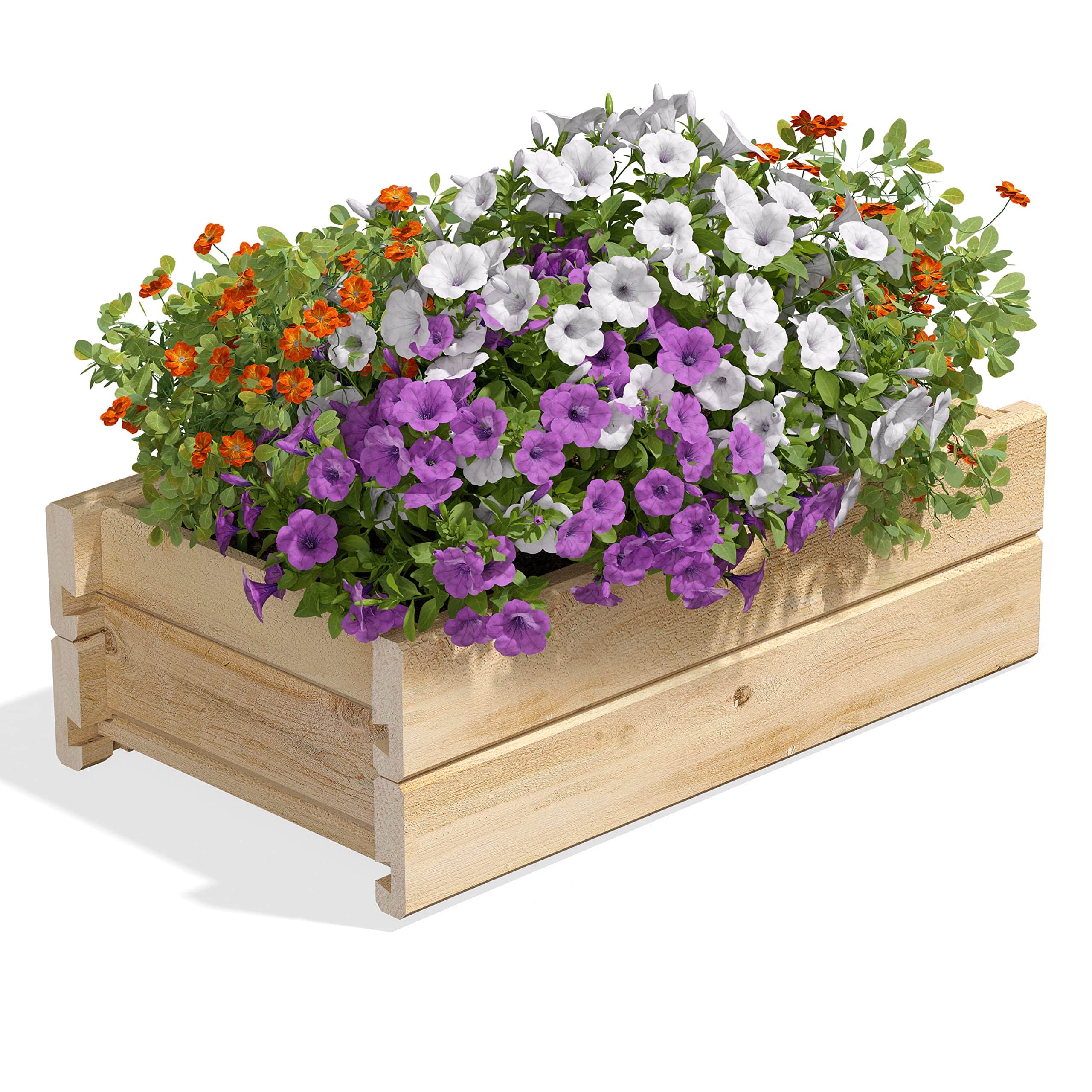 Pallet Planter Box for Cascading Flowers.