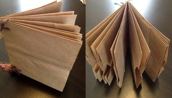 Paper Bag Memory Book