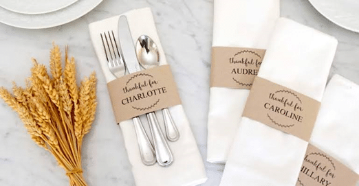 Personalized Place Cards