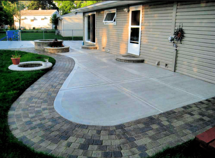 Recycled Concrete Aggregate Patio (RCA)