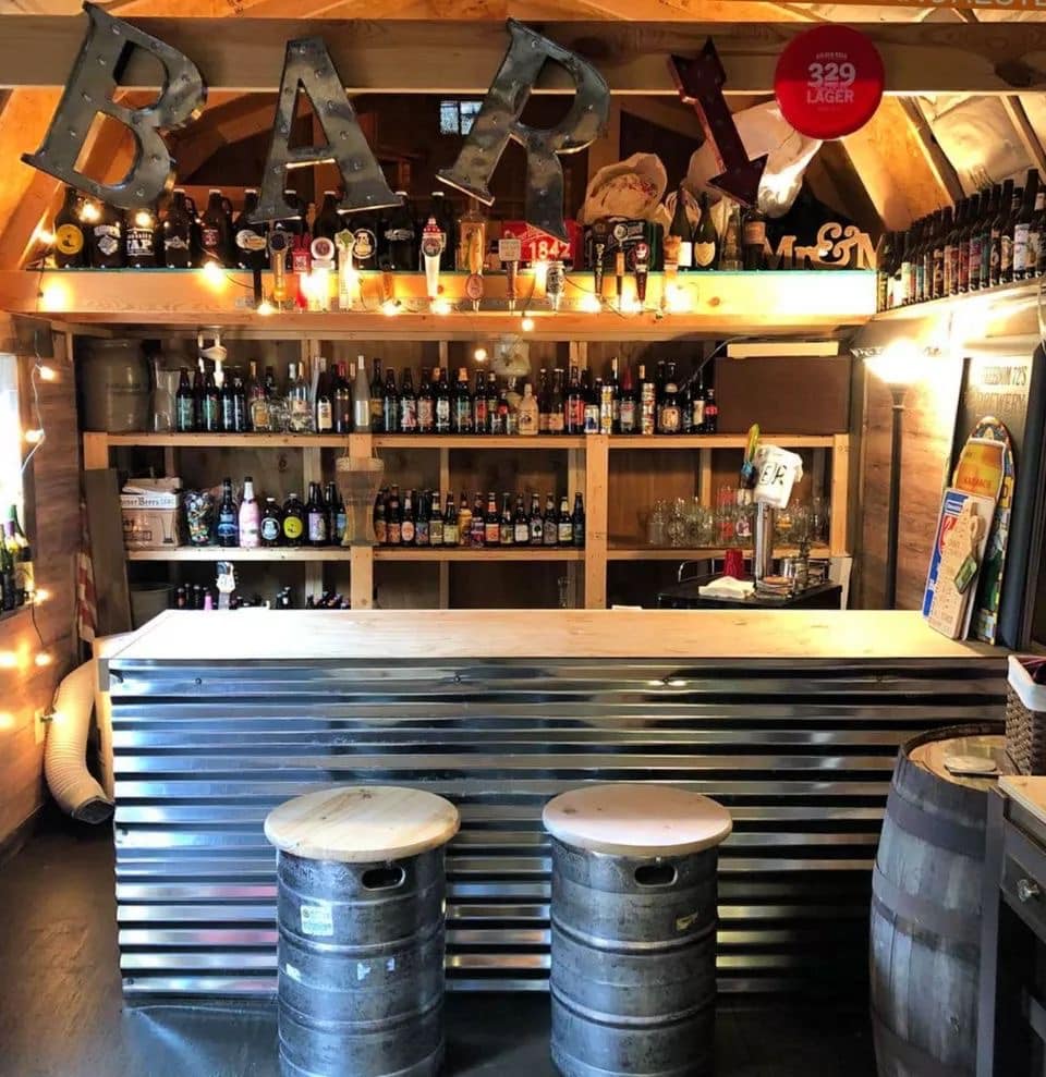 Recycled Garage Bar