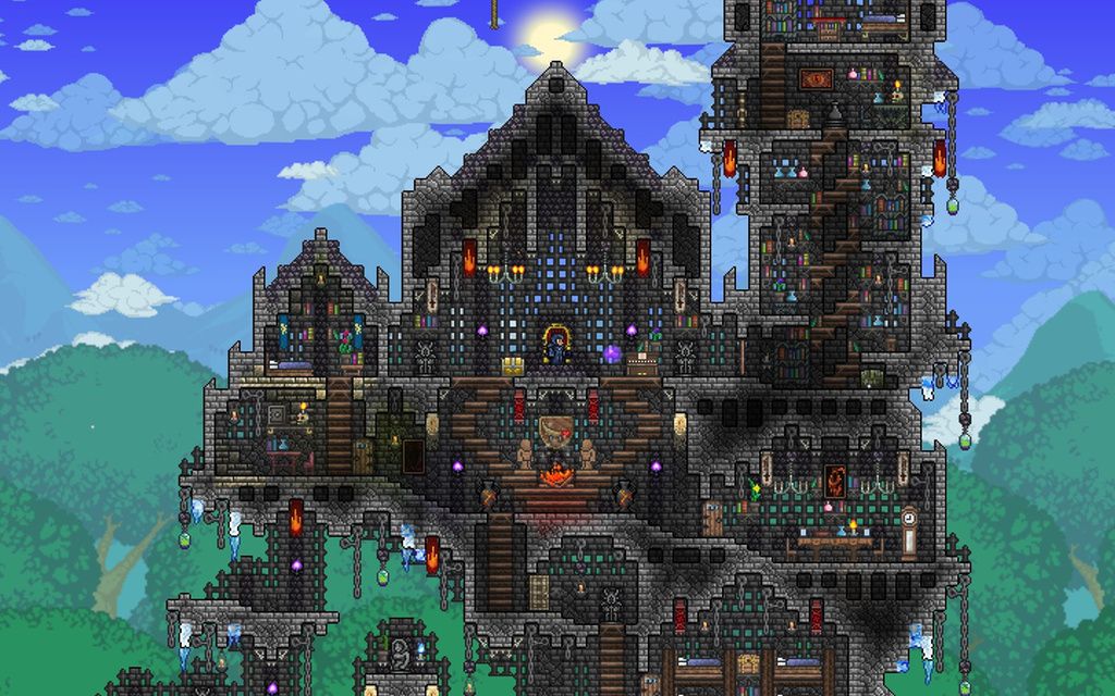 Terraria Castle HouseTerraria Castle House