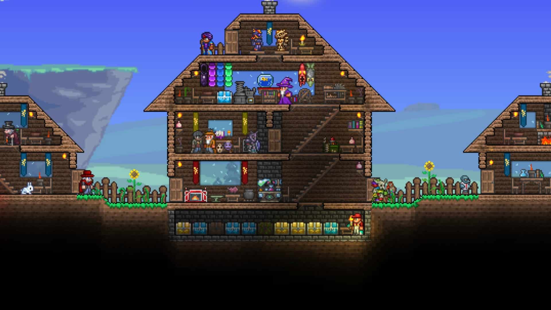 Terraria Starter House