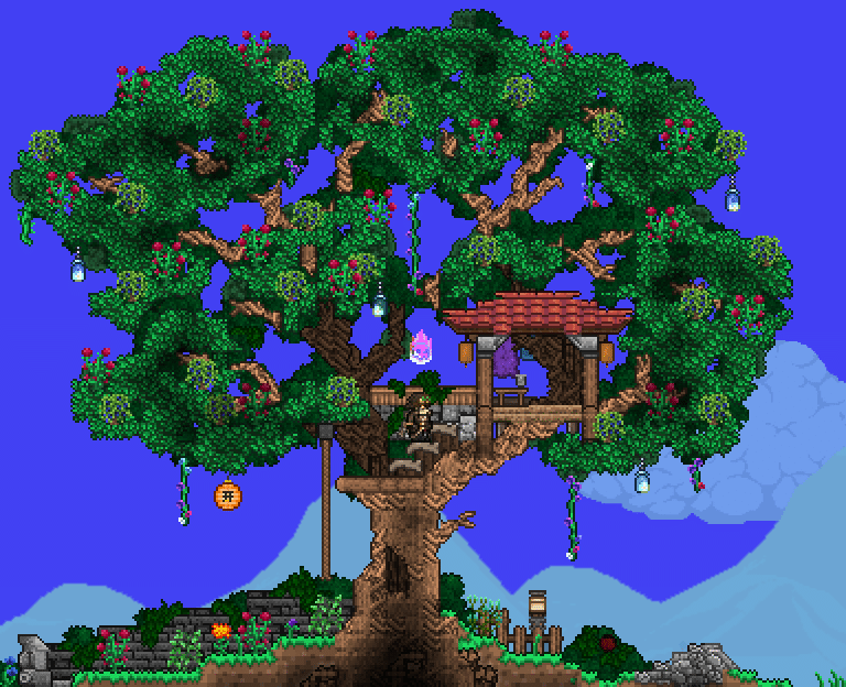 Terraria Treehouse.