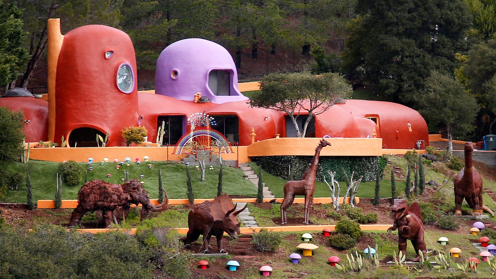 The Flintstone House