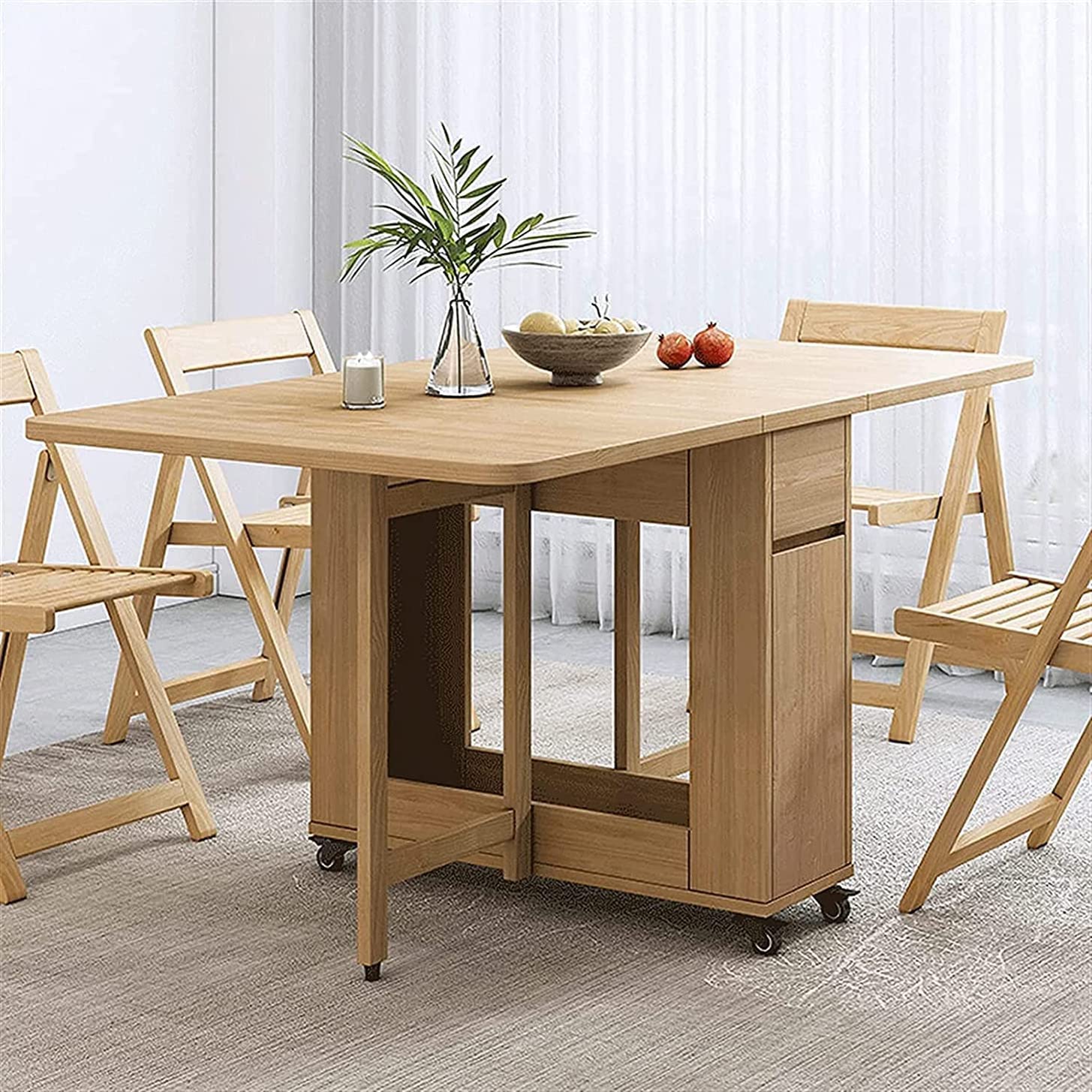 Wooden Extendable Dining Table