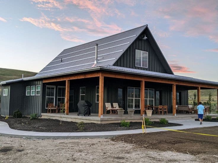 Big Pole Barns With Living Quarters