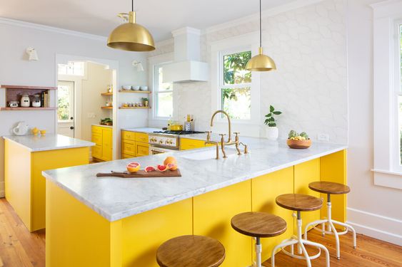 Colorful Kitchenette