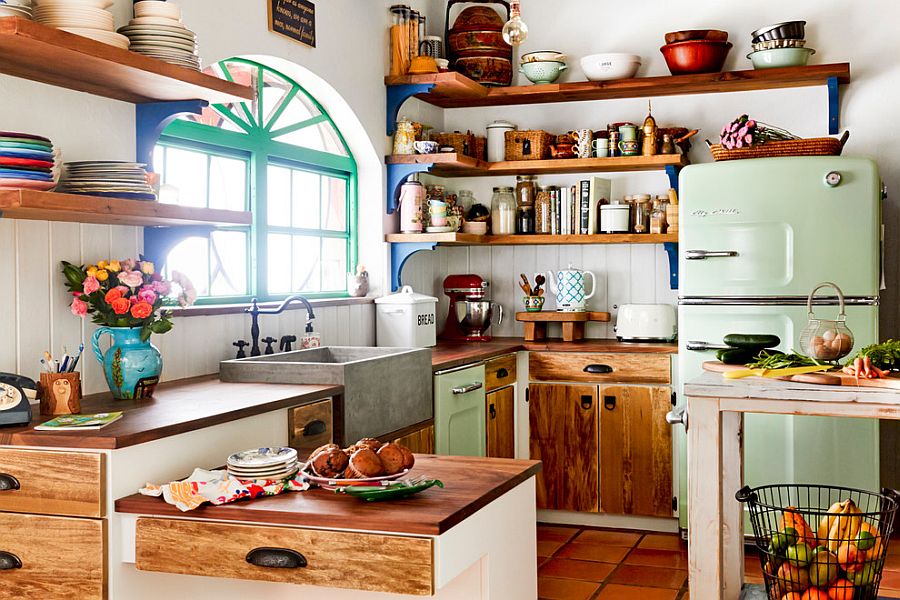 Eclectic Kitchenette