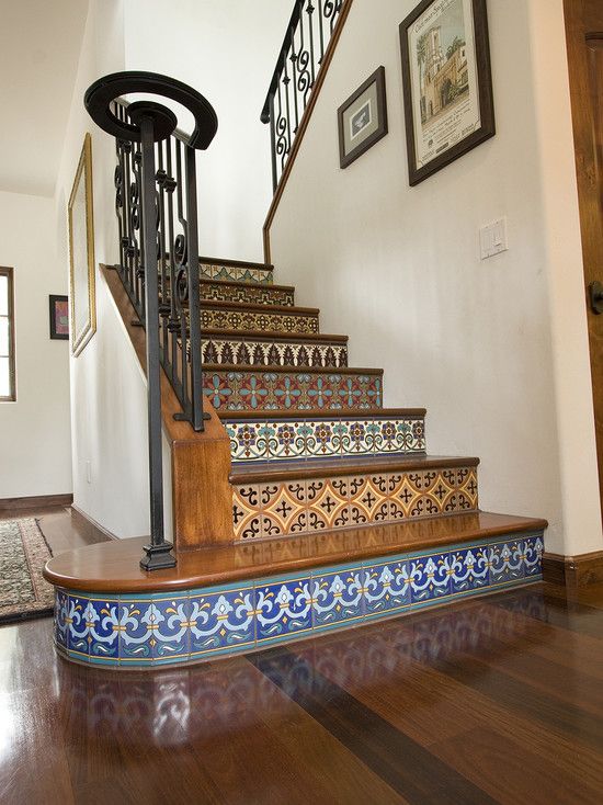 Staircase with Tiles