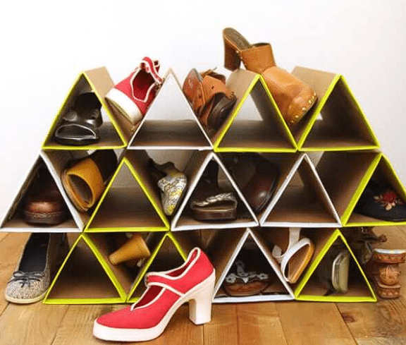 WEXCISE Narrow Shoe Rack 10 Tiers Tall Shoe Rack for Entryway 20 24 Pairs  Shoe 