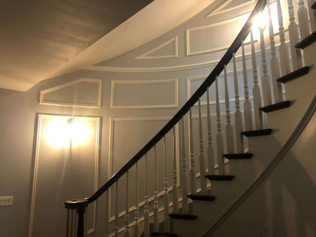Wainscoting on Spandrel