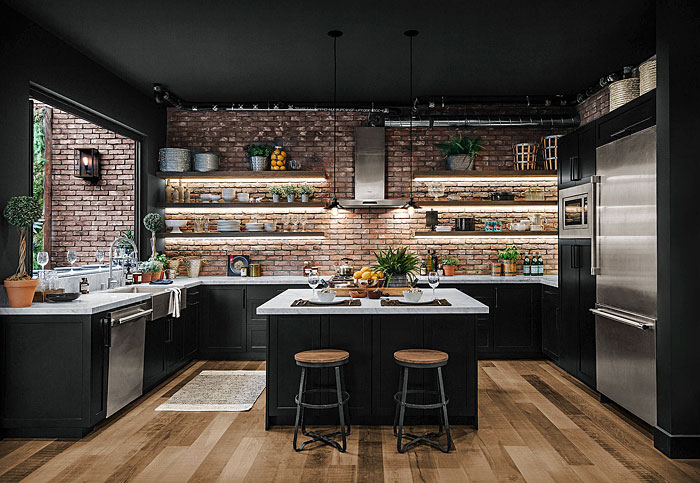 Beautiful Black Kitchen Designs