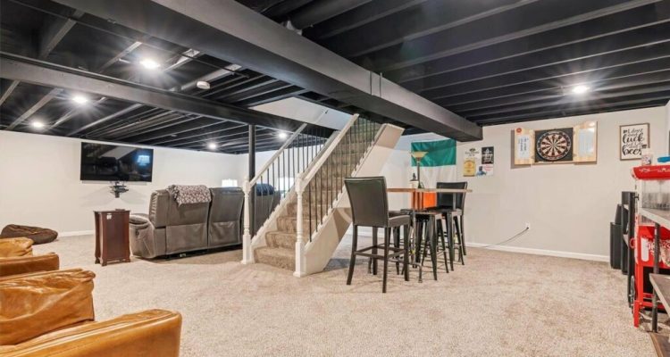 Exposed Basement Ceiling Ideas