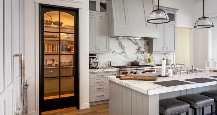 Frosted Glass Pantry Doors for a Perfectly Imperfect Home