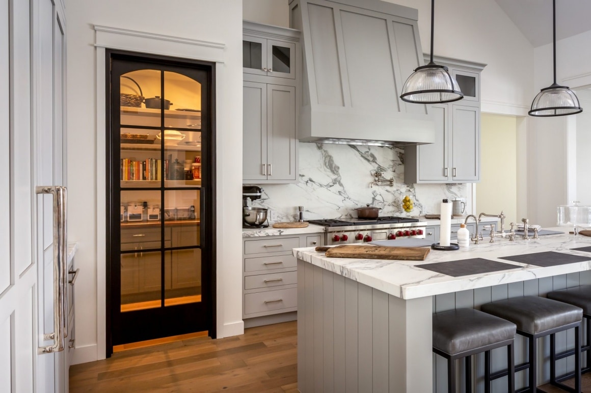 Frosted Glass Pantry Doors for a Perfectly Imperfect Home