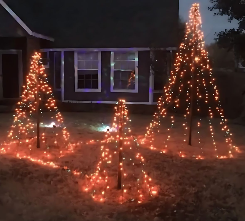 Christmas Yards - Easy Light Trees