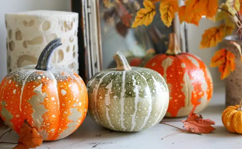 Steps to Fresh Flower Pumpkin Decor